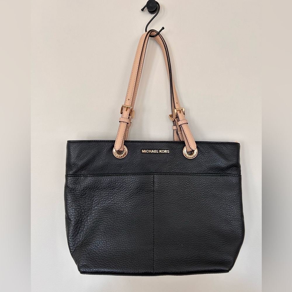 Michael Kors Black and Tan Women's Bag
